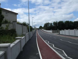 New Orchard Road in Kilkenny after Enhancement